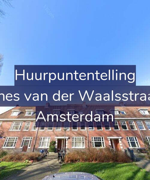 Foto gevel Huurpuntentelling voor Johannes van der Waalsstraat 109, Amsterdam