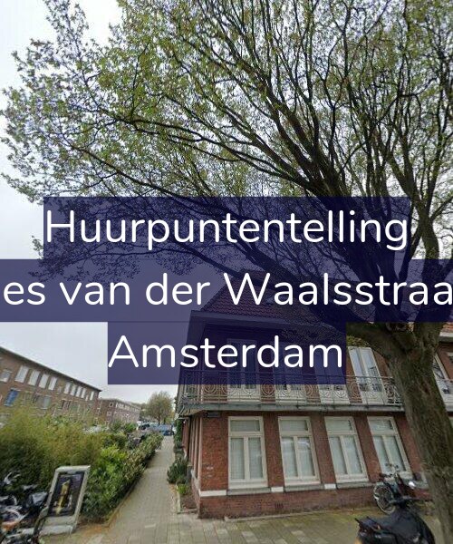 Foto gevel Huurpuntentelling voor Johannes van der Waalsstraat 51-H, Amsterdam