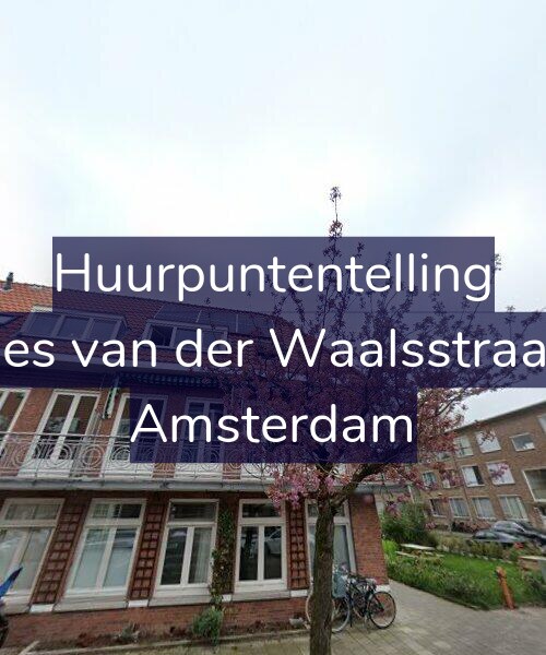 Foto gevel Huurpuntentelling voor Johannes van der Waalsstraat 41-H, Amsterdam