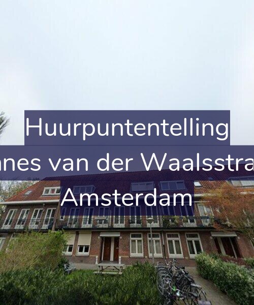 Foto gevel Huurpuntentelling voor Johannes van der Waalsstraat 57, Amsterdam