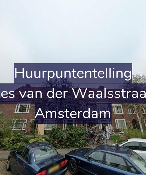 Foto gevel Huurpuntentelling voor Johannes van der Waalsstraat 71-H, Amsterdam