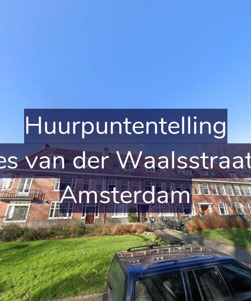 Foto gevel Huurpuntentelling voor Johannes van der Waalsstraat 107-H, Amsterdam