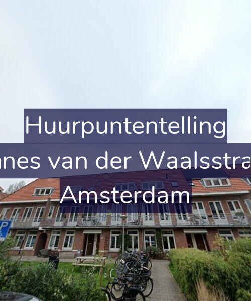 Foto gevel Huurpuntentelling voor Johannes van der Waalsstraat 45, Amsterdam