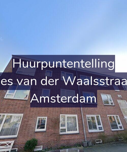Foto gevel Huurpuntentelling voor Johannes van der Waalsstraat 78-H, Amsterdam