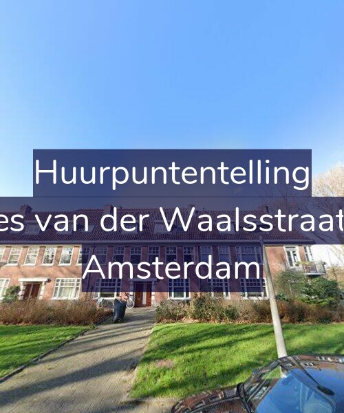 Foto gevel Huurpuntentelling voor Johannes van der Waalsstraat 113-H, Amsterdam