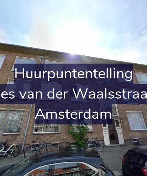 Foto gevel Huurpuntentelling voor Johannes van der Waalsstraat 32-H, Amsterdam