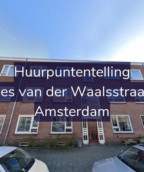 Foto gevel Huurpuntentelling voor Johannes van der Waalsstraat 76-H, Amsterdam