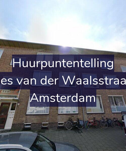 Foto gevel Huurpuntentelling voor Johannes van der Waalsstraat 30-H, Amsterdam