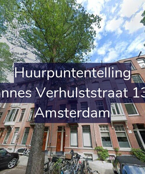Foto gevel Huurpuntentelling voor Johannes Verhulststraat 138-3, Amsterdam