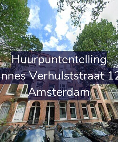 Foto gevel Huurpuntentelling voor Johannes Verhulststraat 126-2, Amsterdam