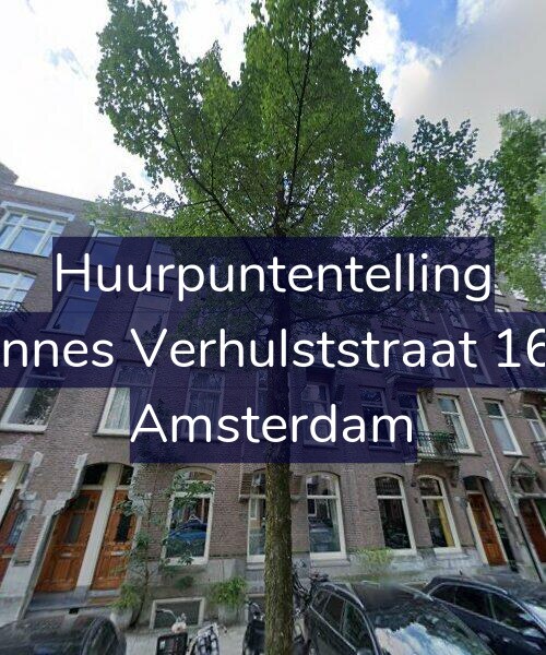 Foto gevel Huurpuntentelling voor Johannes Verhulststraat 165-H, Amsterdam