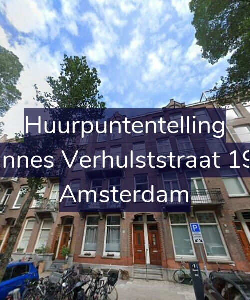 Foto gevel Huurpuntentelling voor Johannes Verhulststraat 196-3, Amsterdam