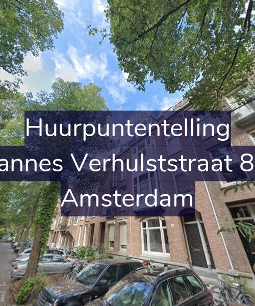 Foto gevel Huurpuntentelling voor Johannes Verhulststraat 84-2, Amsterdam