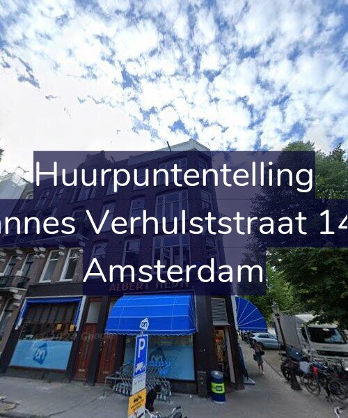 Foto gevel Huurpuntentelling voor Johannes Verhulststraat 149-2, Amsterdam