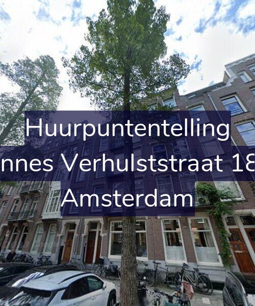 Foto gevel Huurpuntentelling voor Johannes Verhulststraat 185-H, Amsterdam