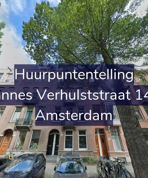 Foto gevel Huurpuntentelling voor Johannes Verhulststraat 144-2, Amsterdam