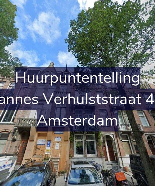 Foto gevel Huurpuntentelling voor Johannes Verhulststraat 44-2, Amsterdam