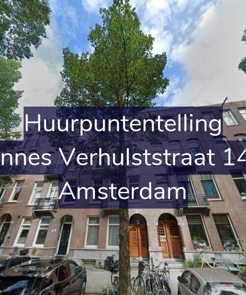 Foto gevel Huurpuntentelling voor Johannes Verhulststraat 148-H, Amsterdam
