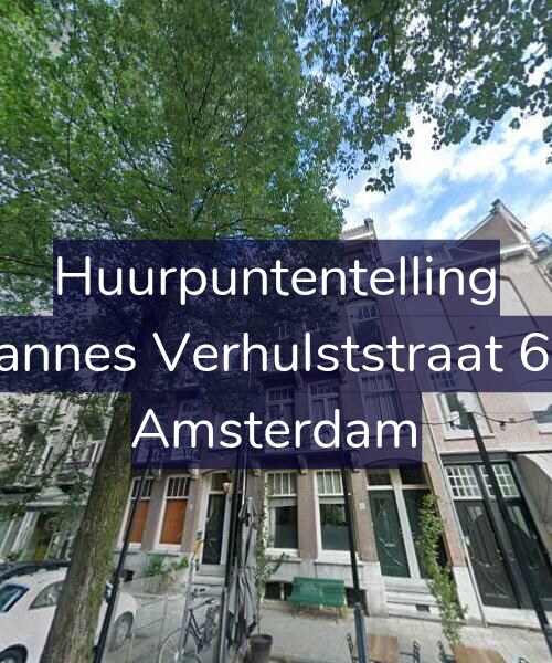 Foto gevel Huurpuntentelling voor Johannes Verhulststraat 66-3, Amsterdam