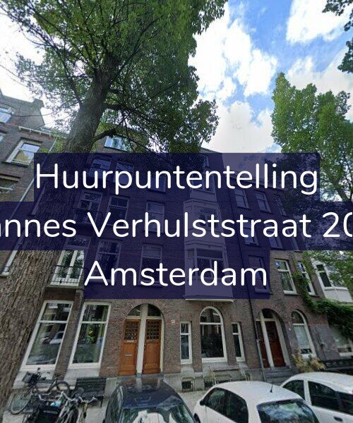 Foto gevel Huurpuntentelling voor Johannes Verhulststraat 203-1, Amsterdam