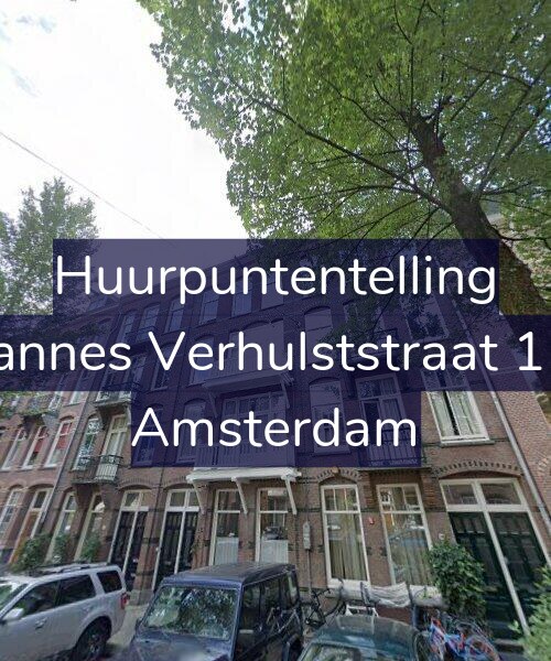 Foto gevel Huurpuntentelling voor Johannes Verhulststraat 11-H, Amsterdam