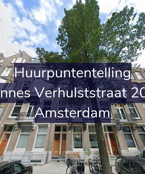Foto gevel Huurpuntentelling voor Johannes Verhulststraat 208-H, Amsterdam