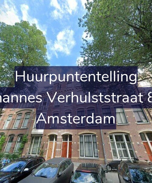 Foto gevel Huurpuntentelling voor Johannes Verhulststraat 8-2, Amsterdam
