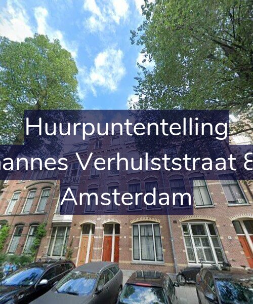 Foto gevel Huurpuntentelling voor Johannes Verhulststraat 8-H, Amsterdam