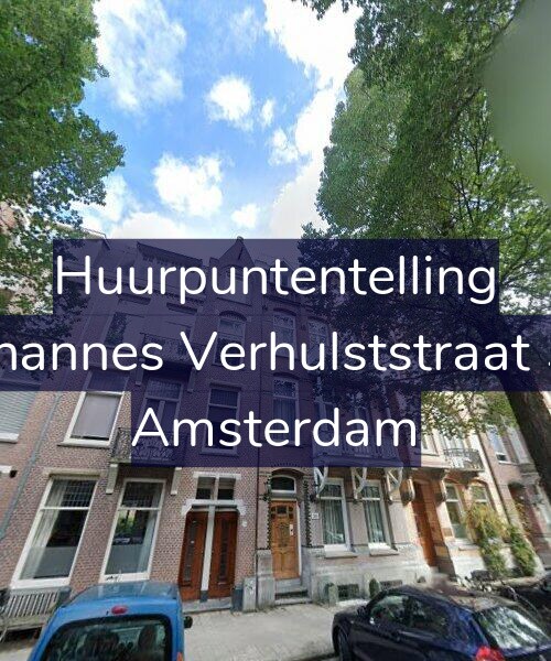 Foto gevel Huurpuntentelling voor Johannes Verhulststraat 56, Amsterdam