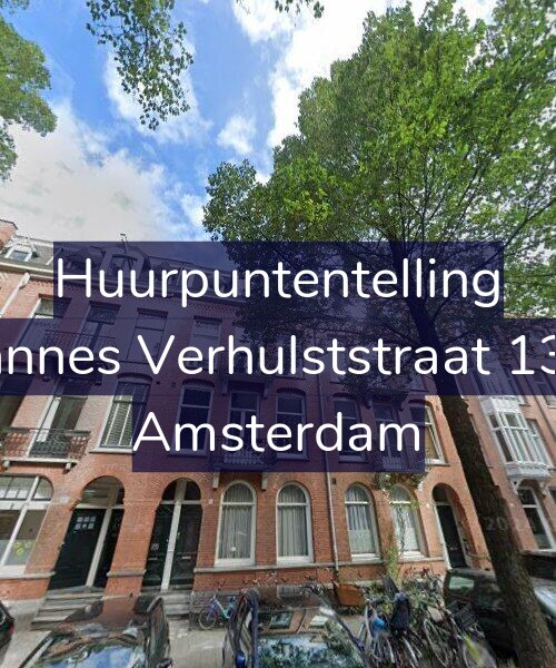 Foto gevel Huurpuntentelling voor Johannes Verhulststraat 130-2, Amsterdam