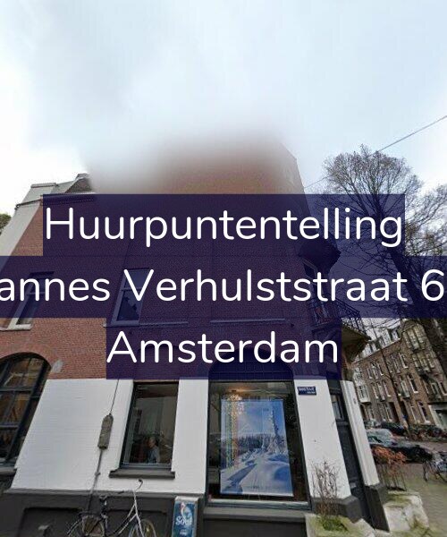 Foto gevel Huurpuntentelling voor Johannes Verhulststraat 67-2, Amsterdam