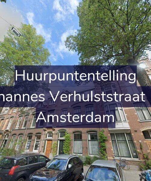 Foto gevel Huurpuntentelling voor Johannes Verhulststraat 12, Amsterdam
