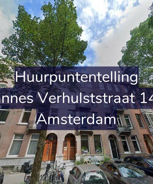 Foto gevel Huurpuntentelling voor Johannes Verhulststraat 146-2, Amsterdam