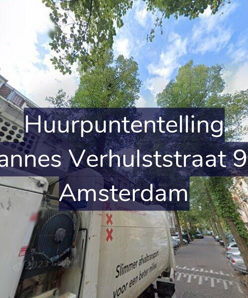 Foto gevel Huurpuntentelling voor Johannes Verhulststraat 91-2, Amsterdam