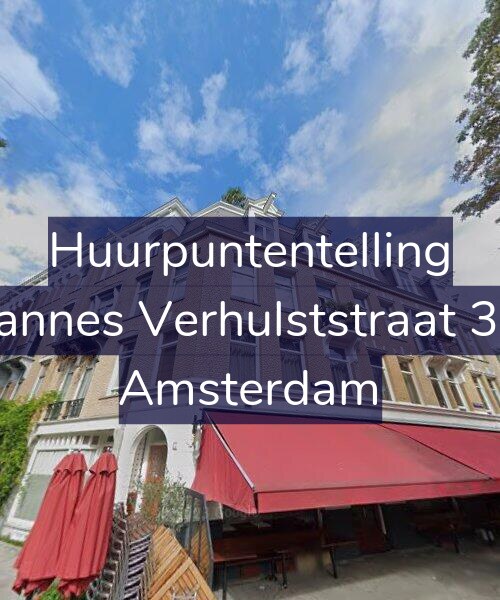 Foto gevel Huurpuntentelling voor Johannes Verhulststraat 32-1, Amsterdam