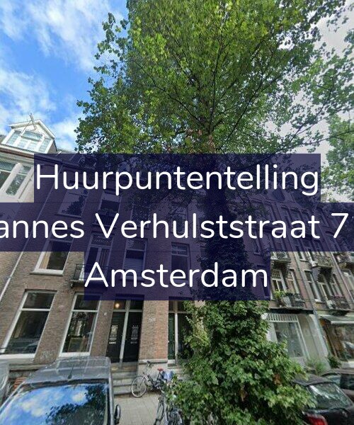 Foto gevel Huurpuntentelling voor Johannes Verhulststraat 72-H, Amsterdam
