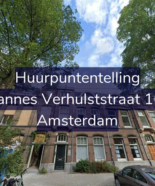 Foto gevel Huurpuntentelling voor Johannes Verhulststraat 16-H, Amsterdam