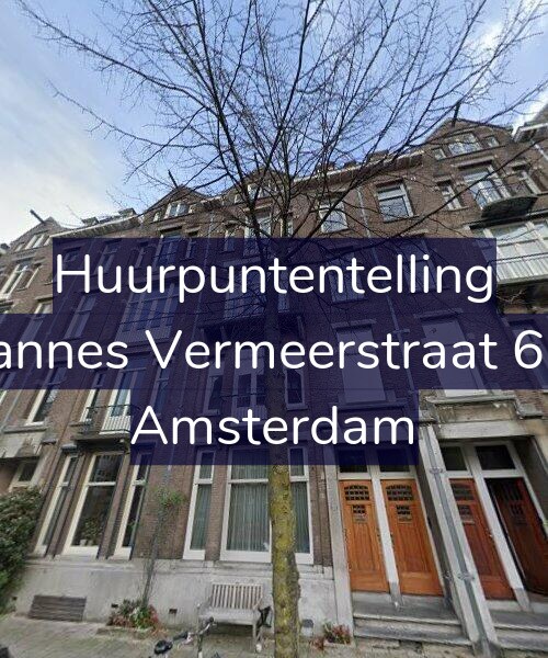 Foto gevel Huurpuntentelling voor Johannes Vermeerstraat 69-H, Amsterdam