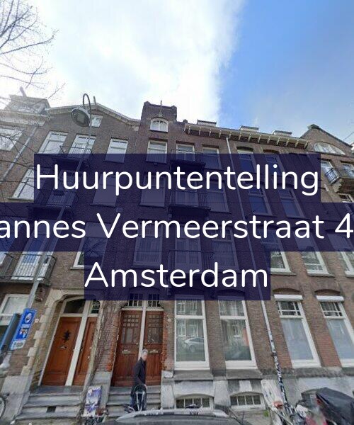 Foto gevel Huurpuntentelling voor Johannes Vermeerstraat 44-3, Amsterdam