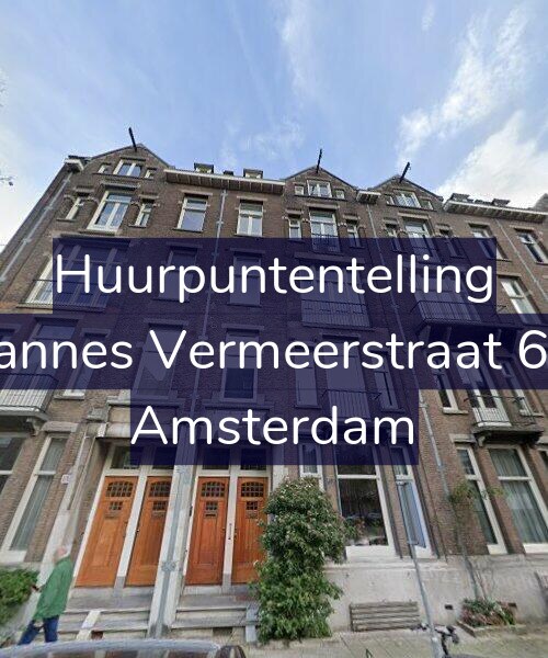 Foto gevel Huurpuntentelling voor Johannes Vermeerstraat 67-3, Amsterdam