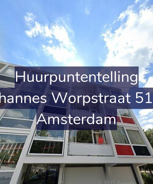 Foto gevel Huurpuntentelling voor Johannes Worpstraat 51-3, Amsterdam