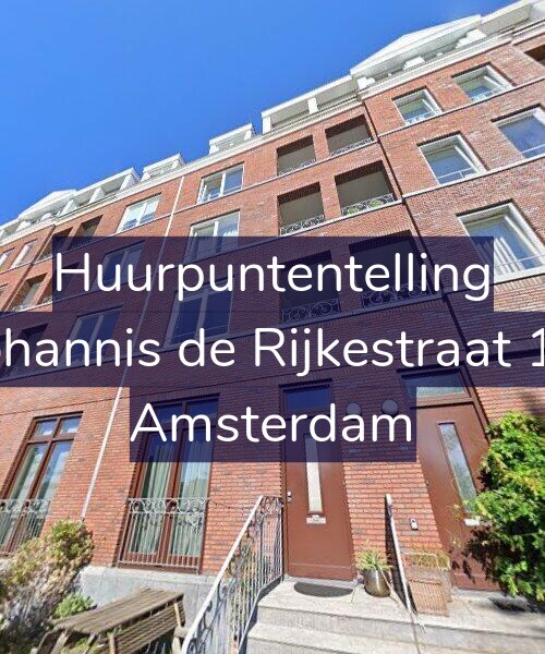Foto gevel Huurpuntentelling voor Johannis de Rijkestraat 15, Amsterdam