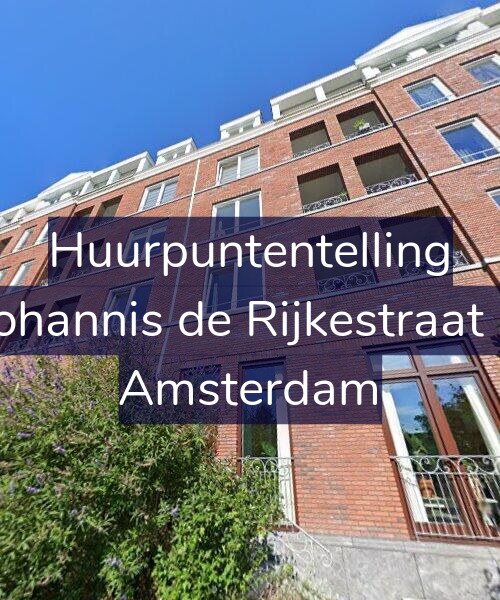 Foto gevel Huurpuntentelling voor Johannis de Rijkestraat 9, Amsterdam