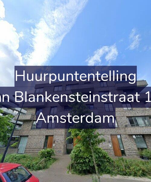 Foto gevel Huurpuntentelling voor John Blankensteinstraat 150, Amsterdam