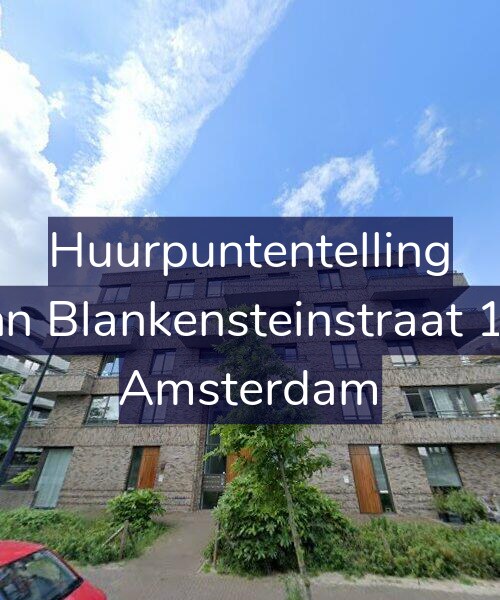 Foto gevel Huurpuntentelling voor John Blankensteinstraat 148, Amsterdam