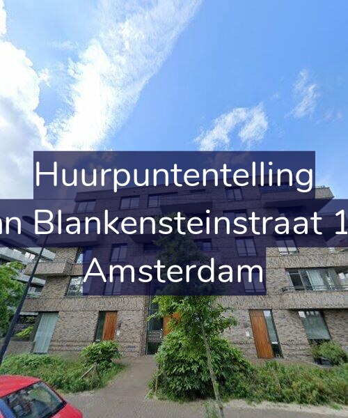Foto gevel Huurpuntentelling voor John Blankensteinstraat 164, Amsterdam