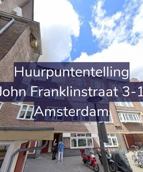 Foto gevel Huurpuntentelling voor John Franklinstraat 3-1, Amsterdam