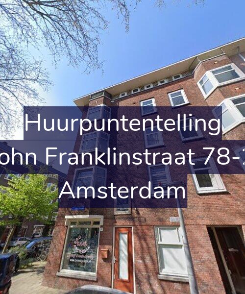 Foto gevel Huurpuntentelling voor John Franklinstraat 78-2, Amsterdam