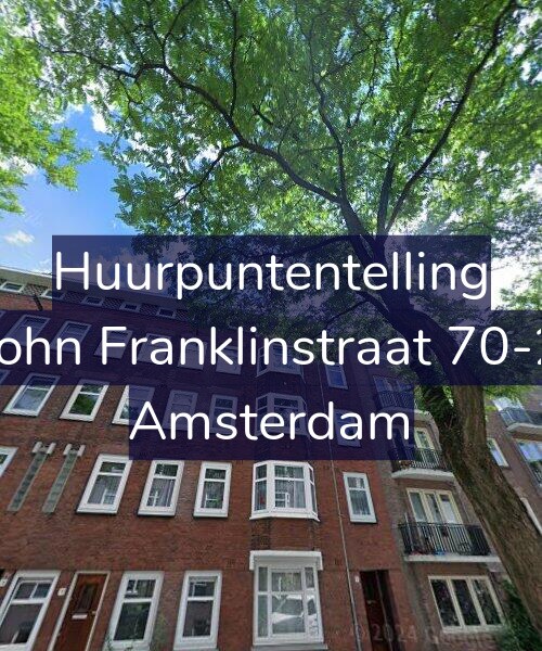 Foto gevel Huurpuntentelling voor John Franklinstraat 70-2, Amsterdam
