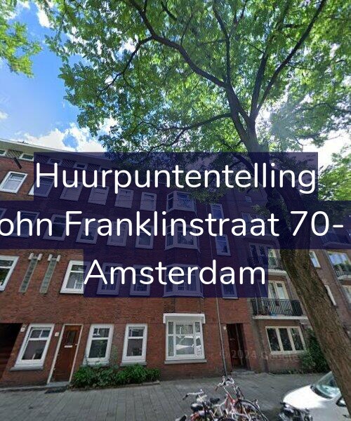 Foto gevel Huurpuntentelling voor John Franklinstraat 70-1, Amsterdam
